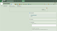 Desktop Screenshot of colonelcustard.deviantart.com