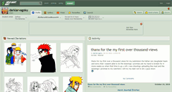 Desktop Screenshot of darklarvagoku.deviantart.com