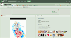 Desktop Screenshot of dragonolong.deviantart.com