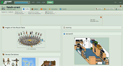 Desktop Screenshot of paladin-errant.deviantart.com