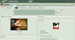 Desktop Screenshot of dead-gee.deviantart.com