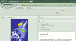Desktop Screenshot of ekkapinto-mgc.deviantart.com