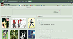 Desktop Screenshot of jovita-san.deviantart.com