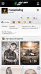 Mobile Screenshot of hussainking.deviantart.com