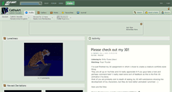 Desktop Screenshot of cathsart.deviantart.com