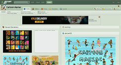 Desktop Screenshot of cartoon-maniac.deviantart.com