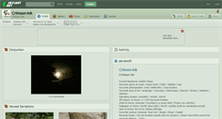Desktop Screenshot of crimson-ink.deviantart.com