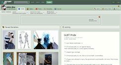 Desktop Screenshot of mizz-jinx.deviantart.com