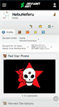 Mobile Screenshot of nebuneferu.deviantart.com