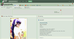 Desktop Screenshot of dreamedreality.deviantart.com