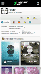 Mobile Screenshot of hoap.deviantart.com