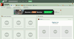 Desktop Screenshot of finihser.deviantart.com