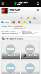 Mobile Screenshot of finihser.deviantart.com