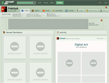 Tablet Screenshot of finihser.deviantart.com