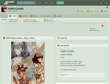 Tablet Screenshot of hang-chang.deviantart.com