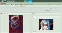 Desktop Screenshot of anina.deviantart.com