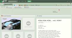 Desktop Screenshot of crazychris0003.deviantart.com