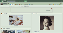 Desktop Screenshot of misticloudz.deviantart.com