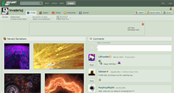 Desktop Screenshot of invaderluj.deviantart.com