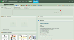 Desktop Screenshot of angelwithnohalo.deviantart.com