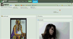 Desktop Screenshot of angelynj.deviantart.com