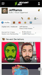 Mobile Screenshot of jefframos.deviantart.com
