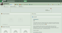 Desktop Screenshot of opalessence.deviantart.com