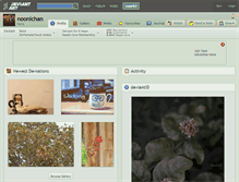 Tablet Screenshot of noonichan.deviantart.com
