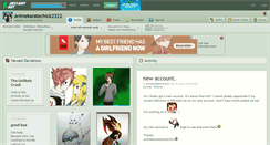 Desktop Screenshot of animekaratechick2322.deviantart.com