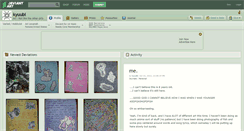 Desktop Screenshot of kyuubi.deviantart.com