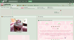 Desktop Screenshot of lustfulwish.deviantart.com