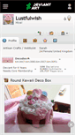 Mobile Screenshot of lustfulwish.deviantart.com