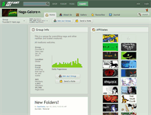 Tablet Screenshot of naga-galore.deviantart.com