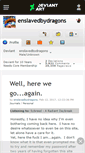 Mobile Screenshot of enslavedbydragons.deviantart.com