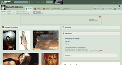 Desktop Screenshot of butterflyalchemy.deviantart.com