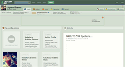 Desktop Screenshot of chynna18rawrr.deviantart.com
