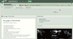 Desktop Screenshot of mandycatz55.deviantart.com