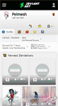 Mobile Screenshot of pelmesh.deviantart.com