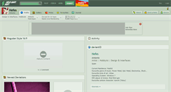 Desktop Screenshot of hefes.deviantart.com