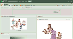 Desktop Screenshot of ninidu.deviantart.com
