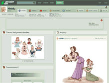 Tablet Screenshot of ninidu.deviantart.com