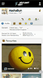 Mobile Screenshot of mashabun.deviantart.com