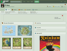 Tablet Screenshot of pi-face.deviantart.com