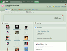 Tablet Screenshot of i-like-watching-you.deviantart.com