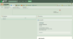 Desktop Screenshot of michaplz.deviantart.com