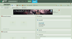 Desktop Screenshot of anarchyink.deviantart.com