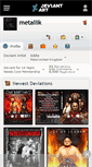 Mobile Screenshot of metallik.deviantart.com