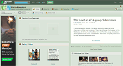 Desktop Screenshot of korra-kouples.deviantart.com