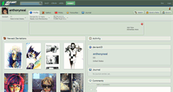 Desktop Screenshot of anthonyneal.deviantart.com