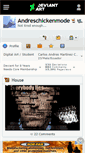 Mobile Screenshot of andreschickenmode.deviantart.com